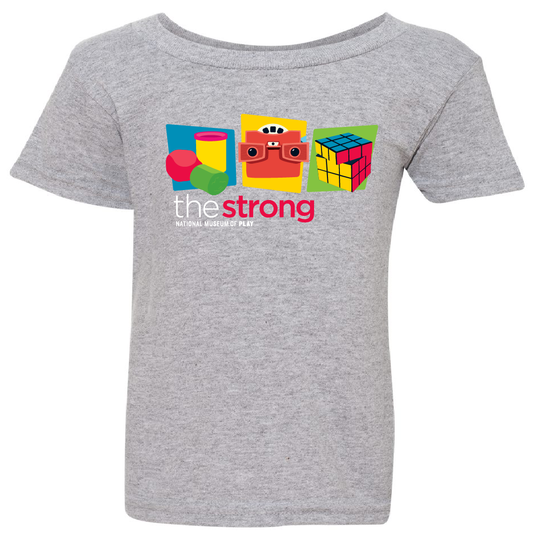 3 Square Toddler Short Sleeve T-Shirt