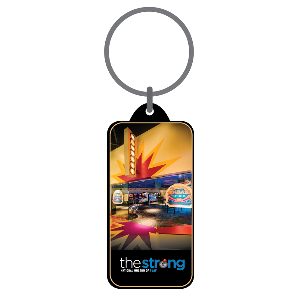Pinball Playfield Keychain
